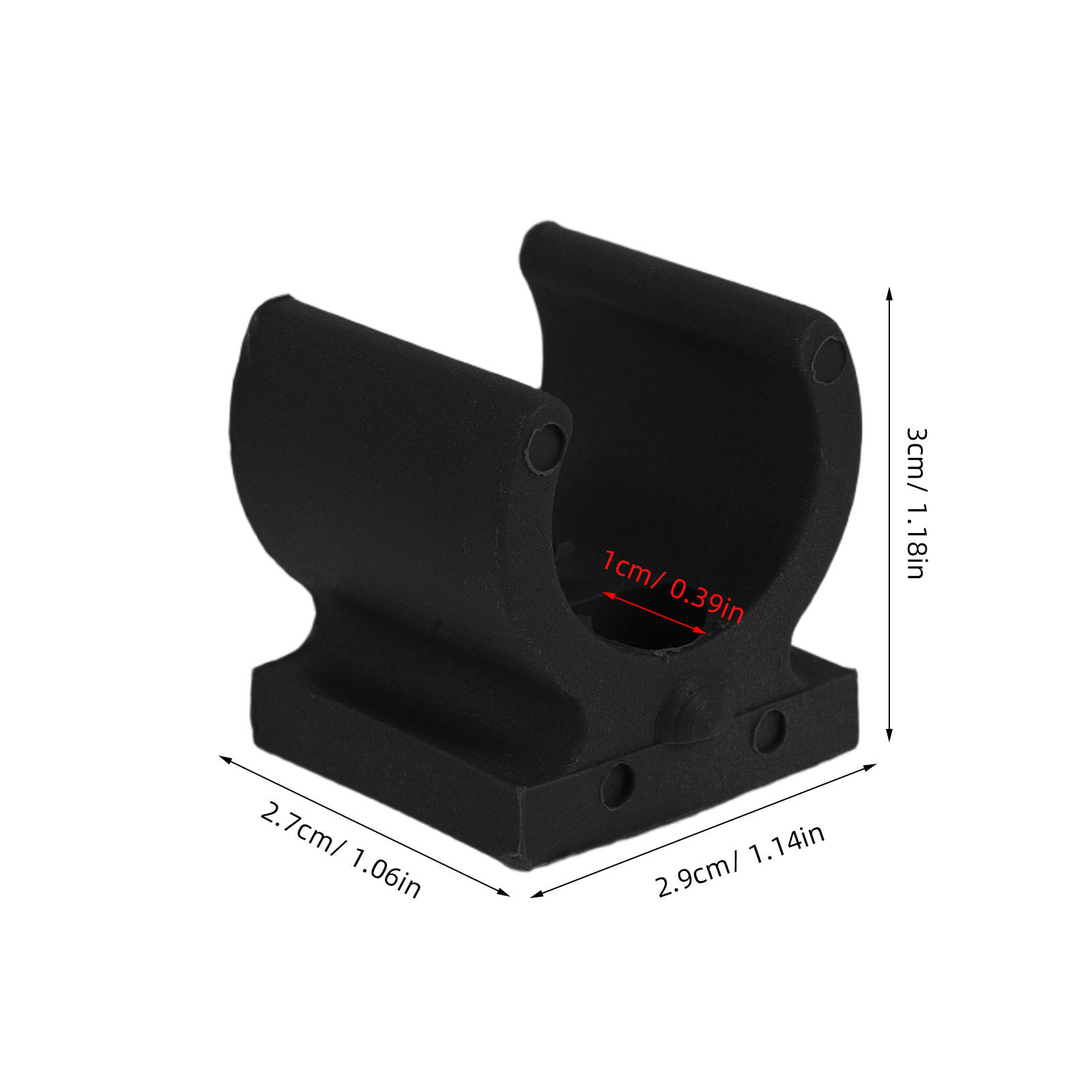 20Pcs Commode Chair Pipe Faste - Plastic Pipe Clip review and price
