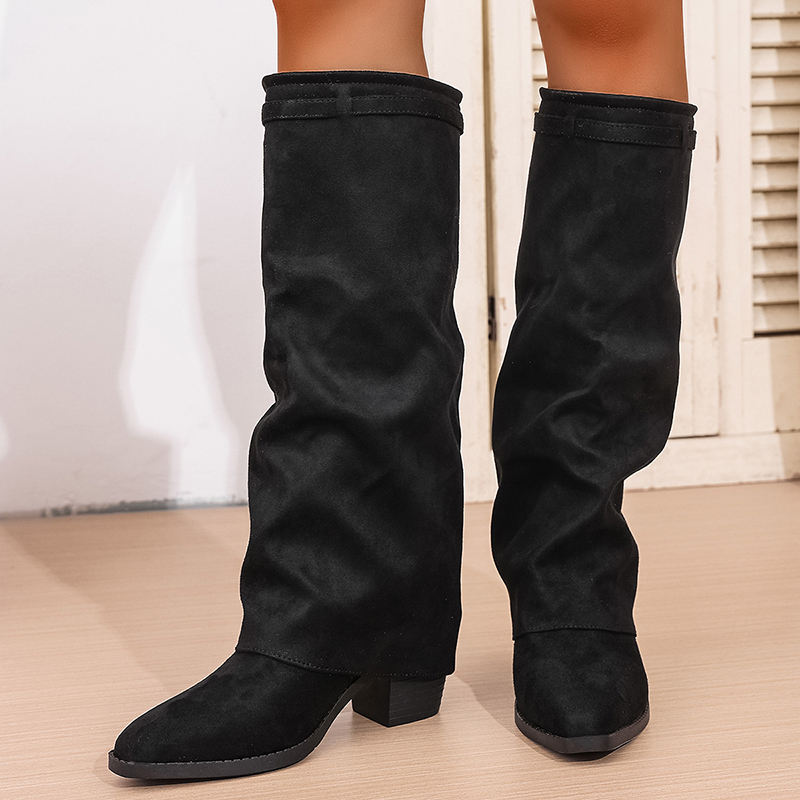 Fashion Slip On High Heeled Kn - Pipe Bending Spring review and price