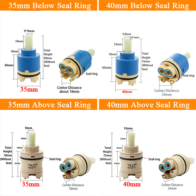 Tap Mixing High Spool Valve 35 - Basin Mixer Cartridge review and price