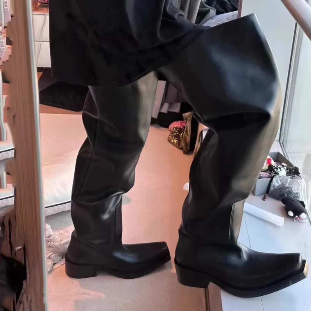 Black Riding Boots for Women M - Pipe Bending Spring review and price
